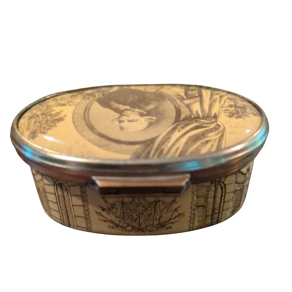 Halcyon Days Enamel Box Joseph Haydn Ltd Ed # 418 Great Composer Trinket Pill